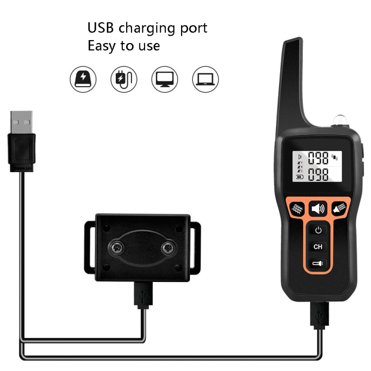 PaiPaitek PD529V-1 Training Dog Anti-Barking Device Vibration Collar 1000M Remote Control Distance Pet Training Supplies