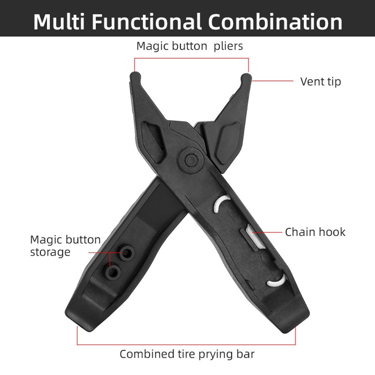 Bicycle Mini Portable Tire Rod Multi-Function Repair Car Tire Repair Tool Detachable Dual-Purpose Tool