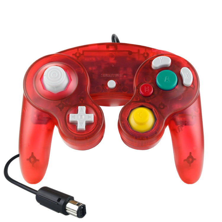 5 PCS Single Point Vibrating Controller Wired Game Controller For Nintendo NGC