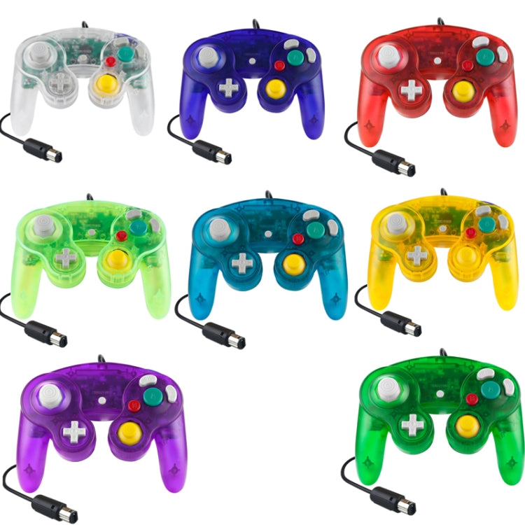 5 PCS Single Point Vibrating Controller Wired Game Controller For Nintendo NGC