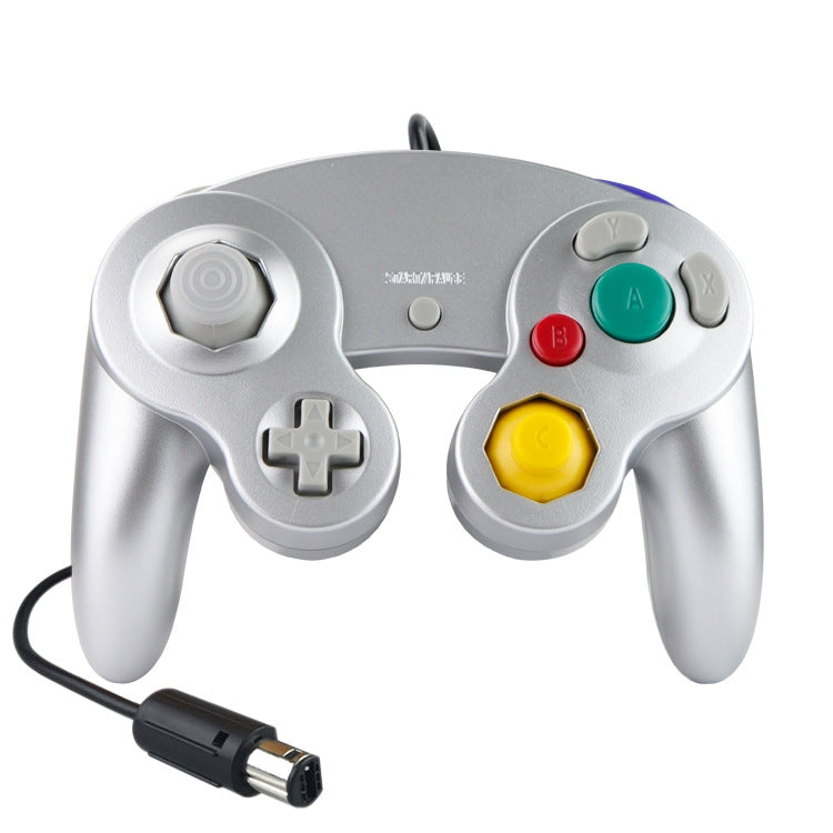 2 PCS Single Point Vibrating Controller Wired Game Controller For Nintendo NGC / Wii