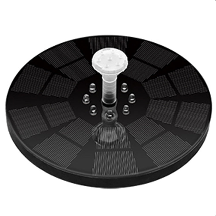 Colorful Lamp Battery Solar Fountain Floating Landscape Fountain