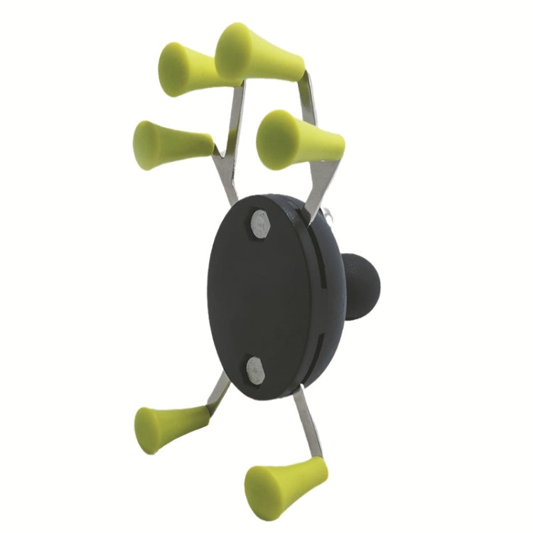 Eagle Claws X-Type Six-Claw Metal Mobile Phone Back Clip Bicycle Motorcycle Mobile Phone Holder