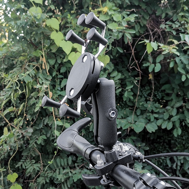 Eagle Claws X-Type Six-Claw Metal Mobile Phone Back Clip Bicycle Motorcycle Mobile Phone Holder
