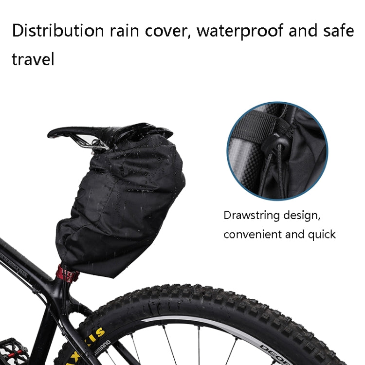 Rhinowalk X21557  Bicycle Rainproof Tail Bag Large Capacity Folding Road Bike Riding Backpack