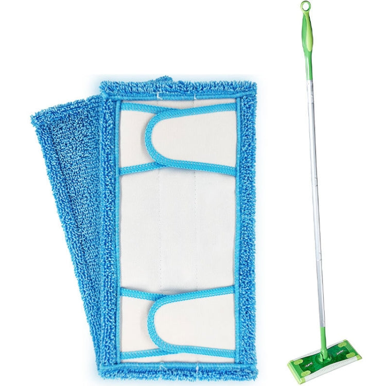 2 PCS Wet And Dry Mop Replacement Cloth Strap Type Mop Head Accessory For Swiffer Sweeper