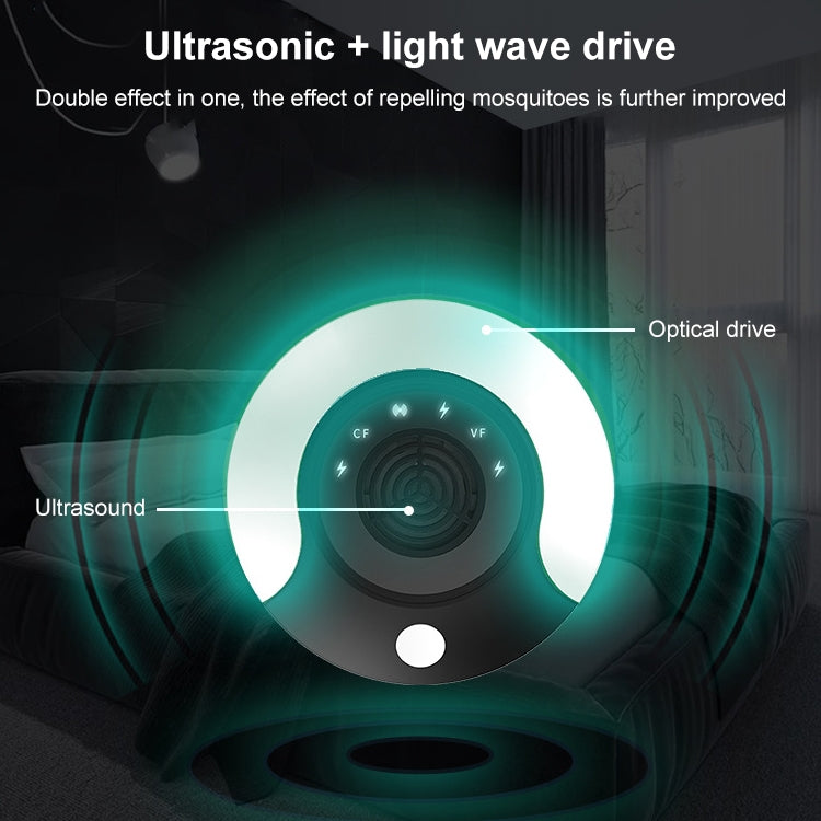 SYK-1813 Ultrasonic Insect Repellent High-Power Household Mosquito Repellent US Plug