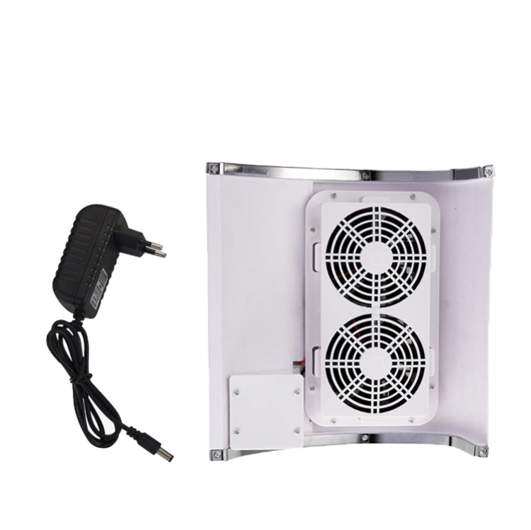 80W Nail Vacuum Cleaner Desktop Fan Vacuum Cleaner,EU Plug