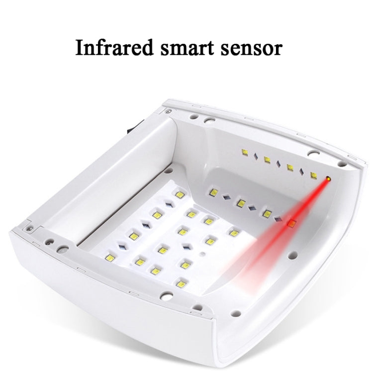 S10 48W Nail Lamp Wireless Phototherapy Lamp Rechargeable Nail Phototherapy Machine,US Plug