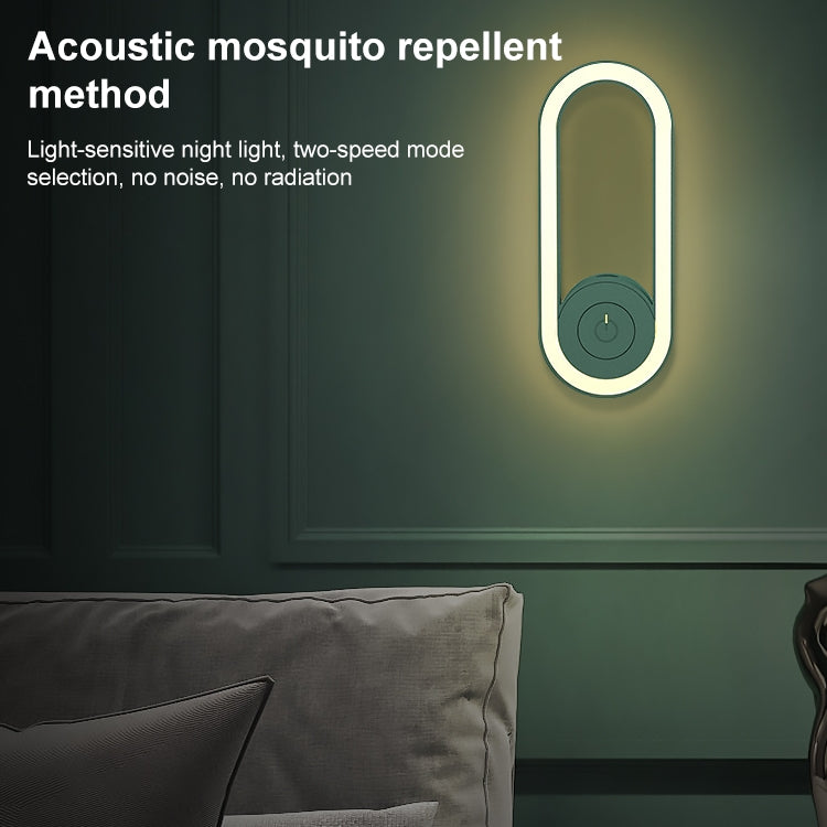 TS-06-13 Ultrasonic Mosquito Repellent Electronic Night Light Mosquito Repellent US Plug