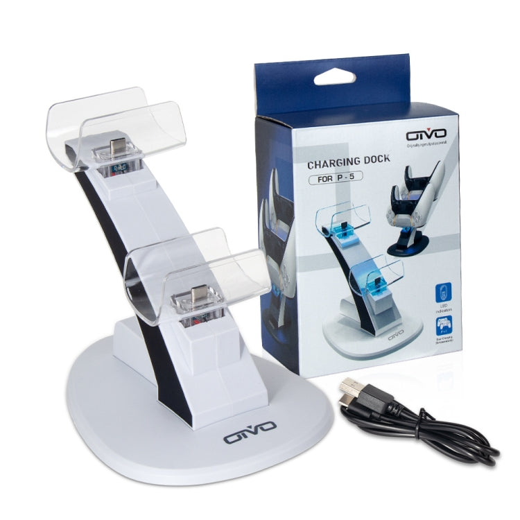 OIVO IV-P5234 Gamepad Aircraft Two-Seater Charger For PS5