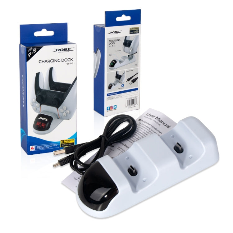 DOBE TP5-0506 Wireless Handle Dual-Seat Charging With LED Charging Indicator For PS5