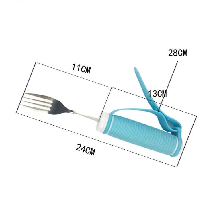 304 Stainless Steel Bendable Self-Service Fork For The Disabled & Elderly