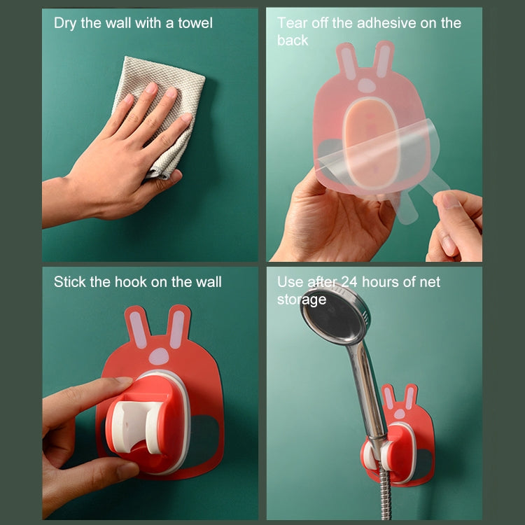 Shower Free Punch Fixed Base Universal Shakehead Adjustable Shower Bracket