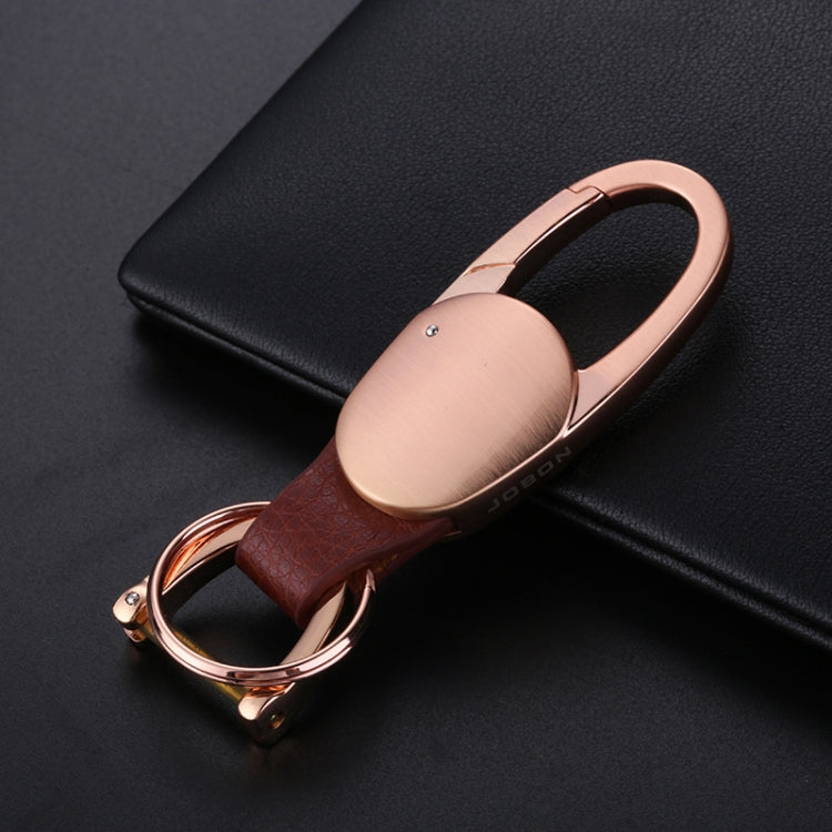 JOBON ZB-167A Horseshoe Car Keychain Men Metal Waist Hanging Keychain