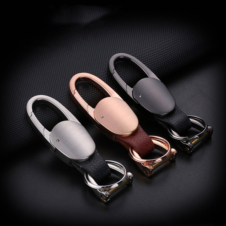 JOBON ZB-167A Horseshoe Car Keychain Men Metal Waist Hanging Keychain