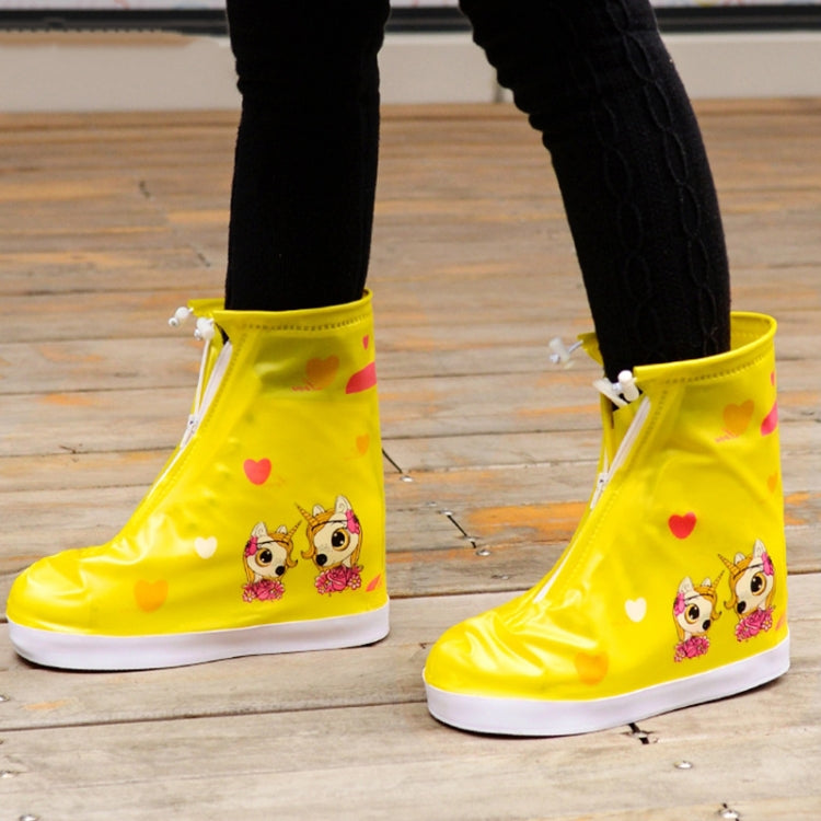 905-A Children Rainy Day Cartoon Pattern Waterproof Shoe Cover