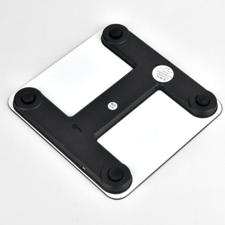 ISCRLE7 Smart Weight Scale Bluetooth Body Fat Measuring Instrument Solar Energy Charging(Rose Gold)