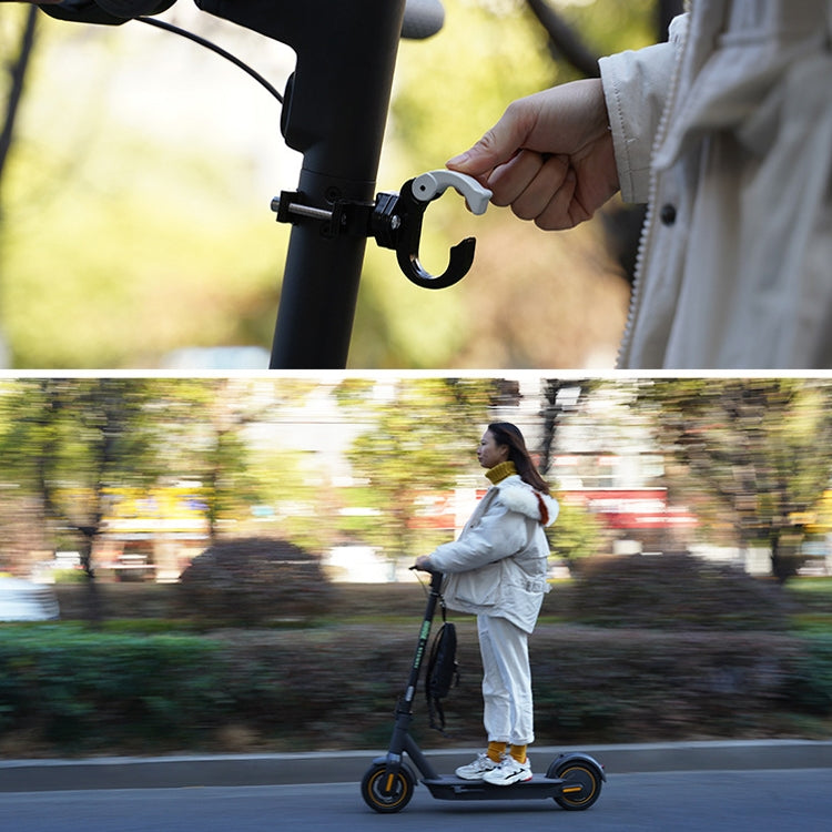 For Ninebot MAX G30 Scooter Accessories Aluminum Alloy Hook Rod Hook, Specification: Double Hook (Red Black)