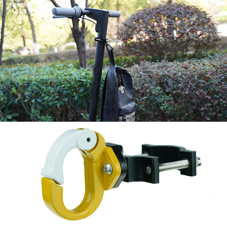 For Ninebot MAX G30 Scooter Accessories Aluminum Alloy Hook Rod Hook, Specification: Double Hook (Red Black)