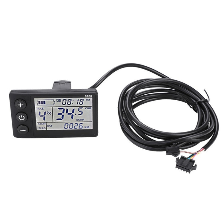 LCD Display Electric Bicycle Dashboard
