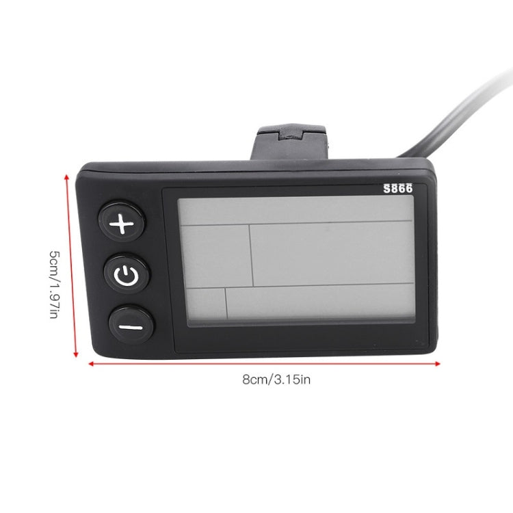 LCD Display Electric Bicycle Dashboard