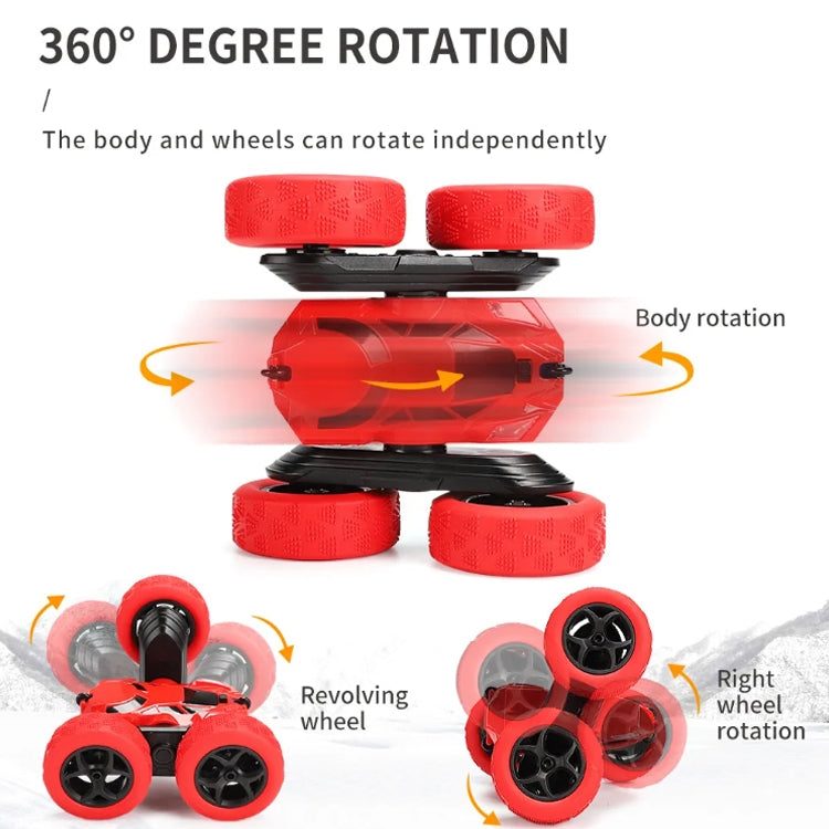 2.4G Remote Control Drift Roll Double-sided Stunt Car With Lights