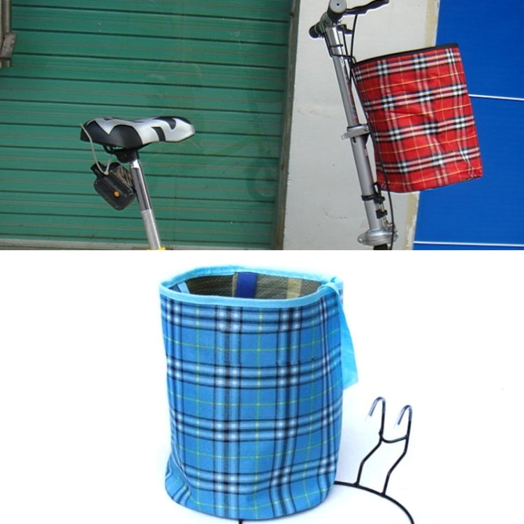 Bicycle Basket Cloth Hanging Basket Folding Bicycle Basket