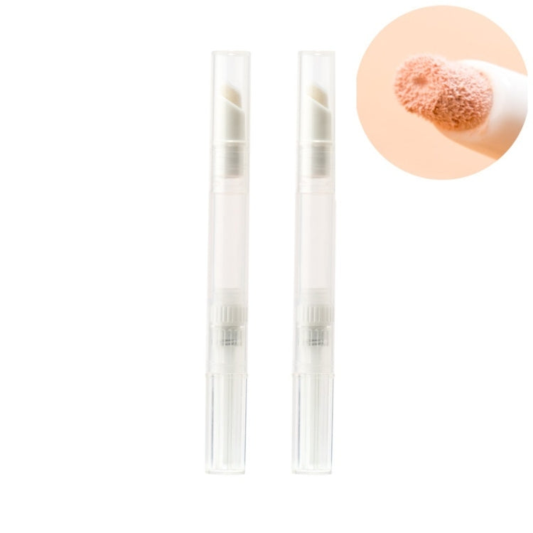 2pcs Liquid Foundation Small Sample Refilling Pen Travel Portable Rotary Vacuum Refilling Bottle
