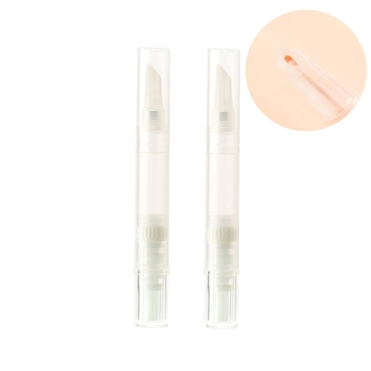 2pcs Liquid Foundation Small Sample Refilling Pen Travel Portable Rotary Vacuum Refilling Bottle