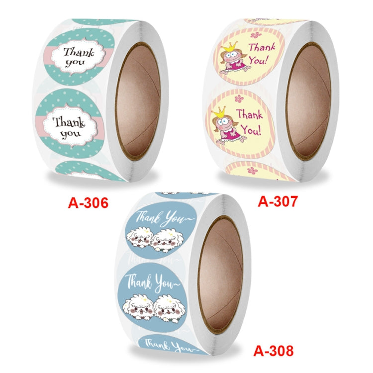 10 Rolls Seal Sticker Thank You Cute Animal Sticker Crafts Holiday Decoration Sticker