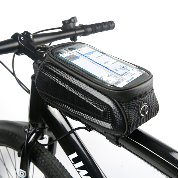 B50 Bicycle Hard Shell Front Beam Bag Mobile Phone Touch Screen Anti-Pouring Water Tube Bag