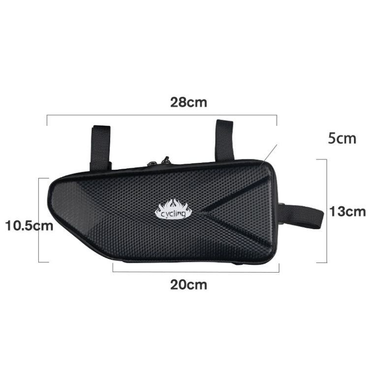 BW4 Bicycle Triangle Bag EVA Hard Shell Bag
