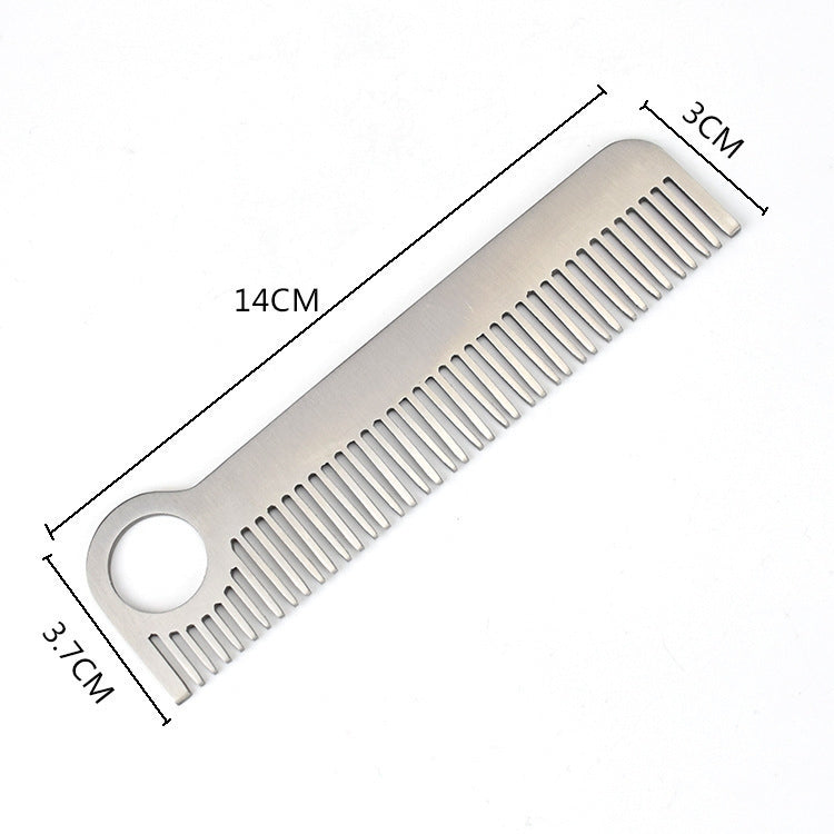 3 PCS Stainless Steel High-Strength Comb Outdoor EDC Portable Tool