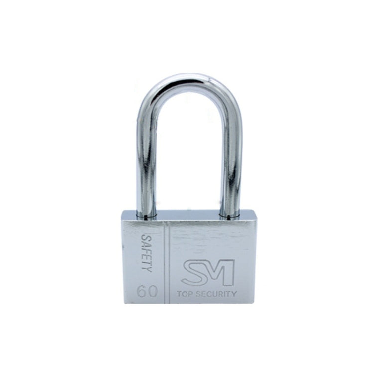 Square Blade Imitation Stainless Steel Padlock