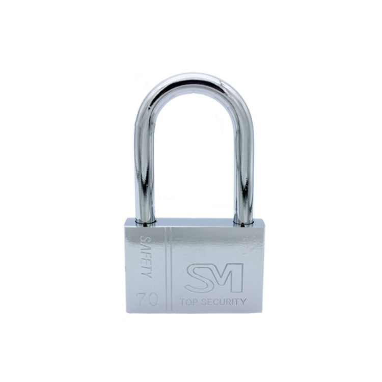 Square Blade Imitation Stainless Steel Padlock