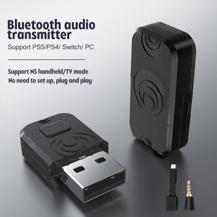 Bluetooth Audio Transmitter Adapter Receiver For PS5 / PS4 / Switch