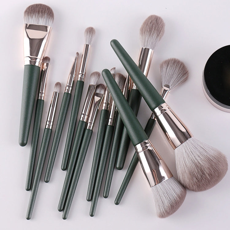 Soft Wooden Handle Makeup Brush Beauty Tools
