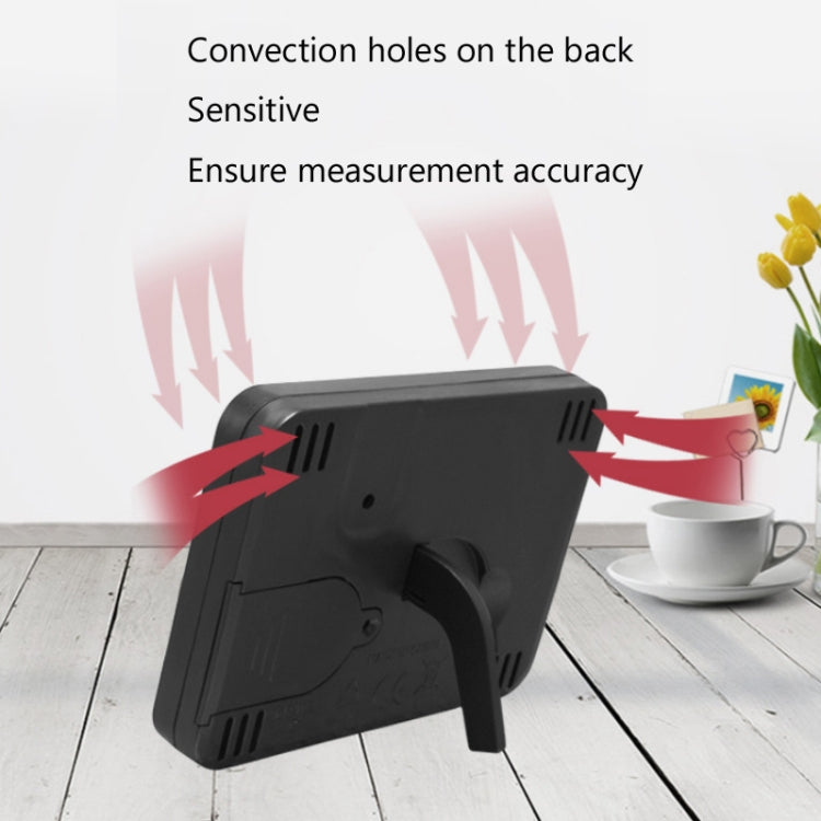 Multifunctional Indoor Thermometer And Hygrometer Large Screen Alarm Clock Kitchen Electronic Countdown Timer