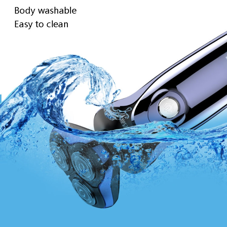 Sportsman SM-530 Electric Men Shaving Knife Multi-Function Base Charging Digital Water Washing Razor