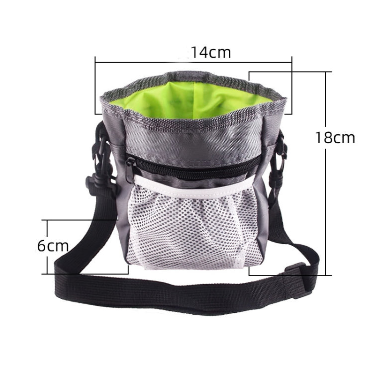 Pet Training Bag Snack Bag Outdoor Waist Bag Portable Two-In-One Foldable Multifunctional Bag