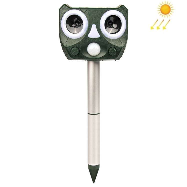 119A Outdoor Solar Ultrasonic Insect Repellent Animal Repellent