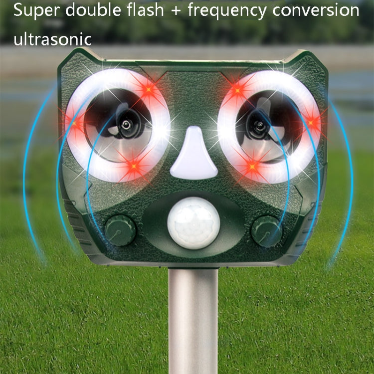 119A Outdoor Solar Ultrasonic Insect Repellent Animal Repellent