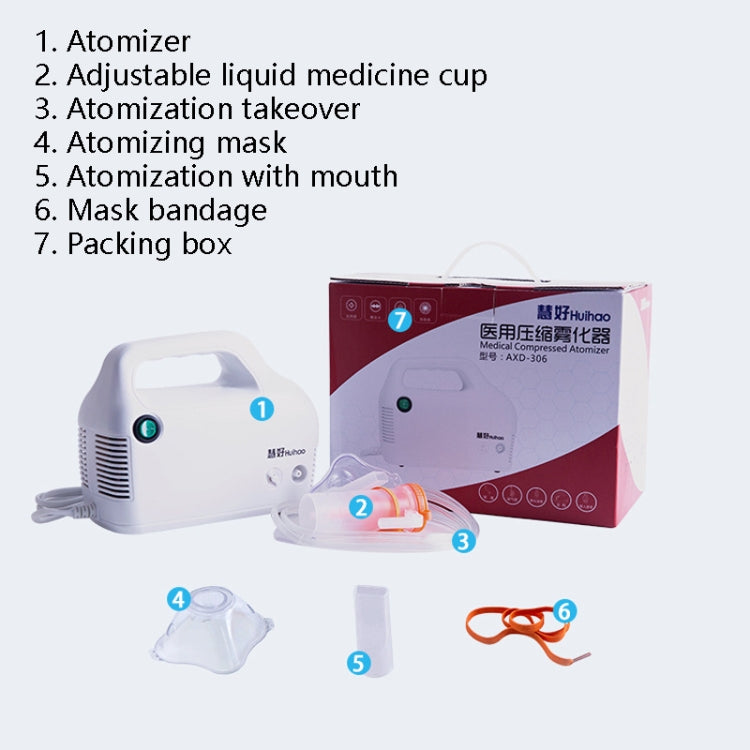 Huihao Children Home Atomization Machine Small Compressed Atomizer CN Plug