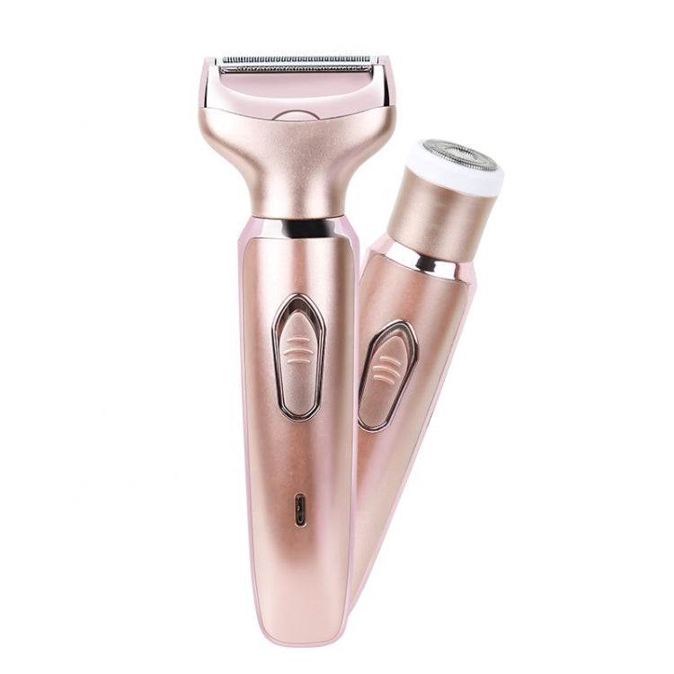 SONAX PRO SN-8977 Ladies Shaver 2 In 1 Washable USB Charging Hair Removal Device