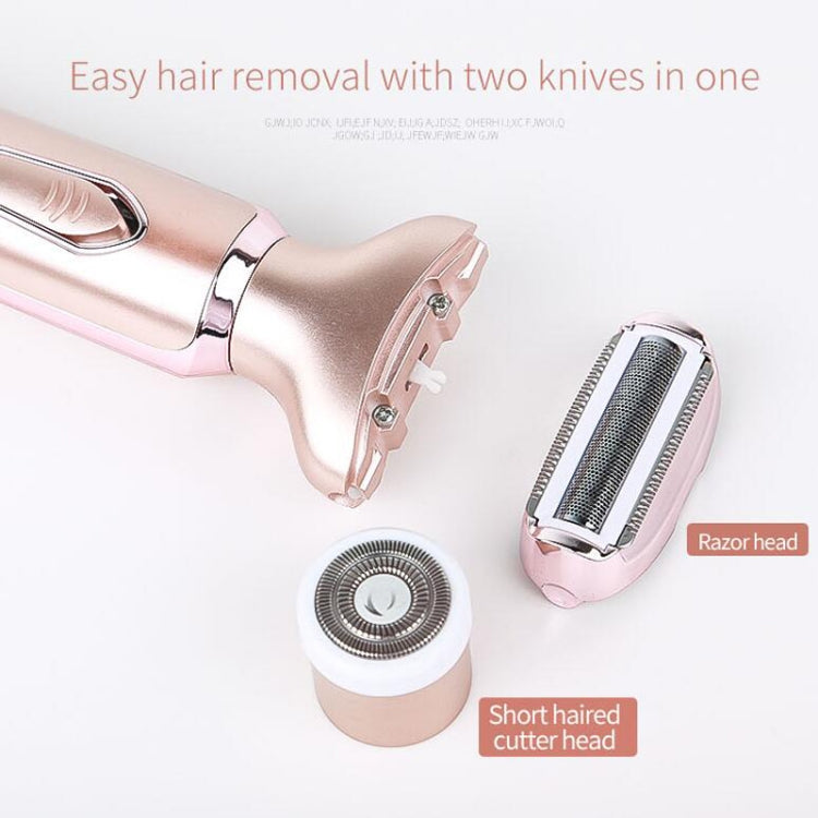 SONAX PRO SN-8977 Ladies Shaver 2 In 1 Washable USB Charging Hair Removal Device