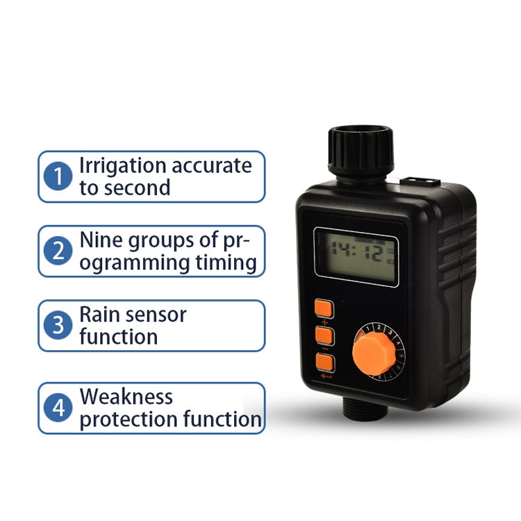 RUAMEA BQ16-1 Large-Screen With Rain Sensor Sprayer Micro-Spray Drops Automatic Watering Device