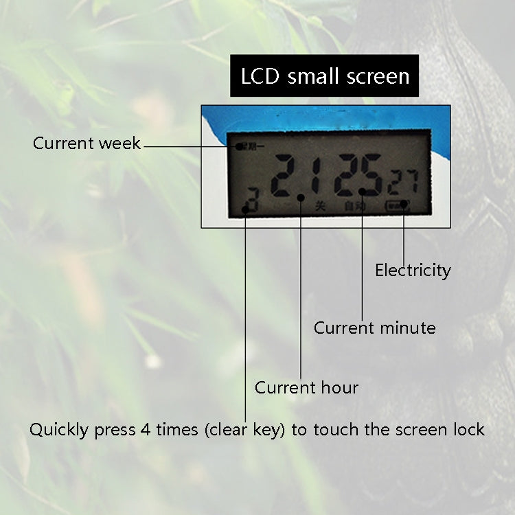 RUAMEA BQ03 Automatic Timing Sprayer Micro-Spray Drip Irrigation System