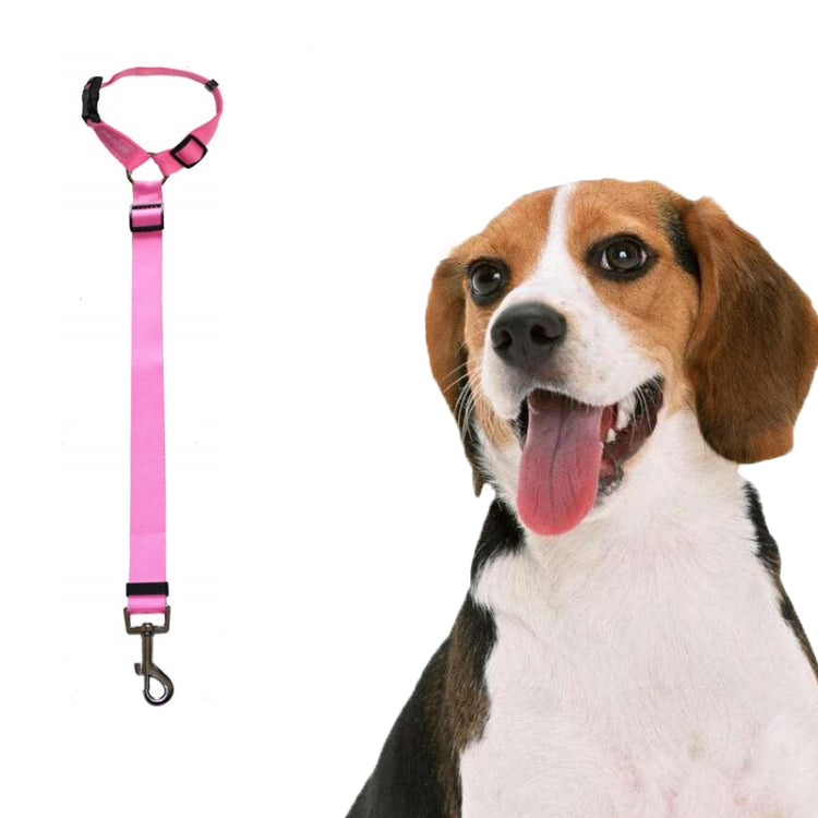 Pet Car Safety Rope Ring Dog Car Seat Belt Rear Seat Traction Rope