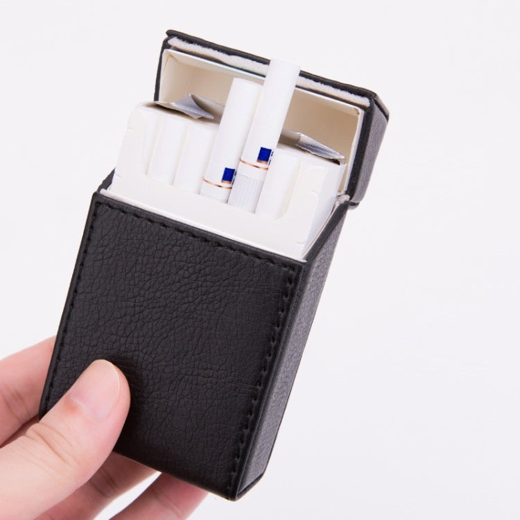 PU Leather Business Portable Cigarette Case